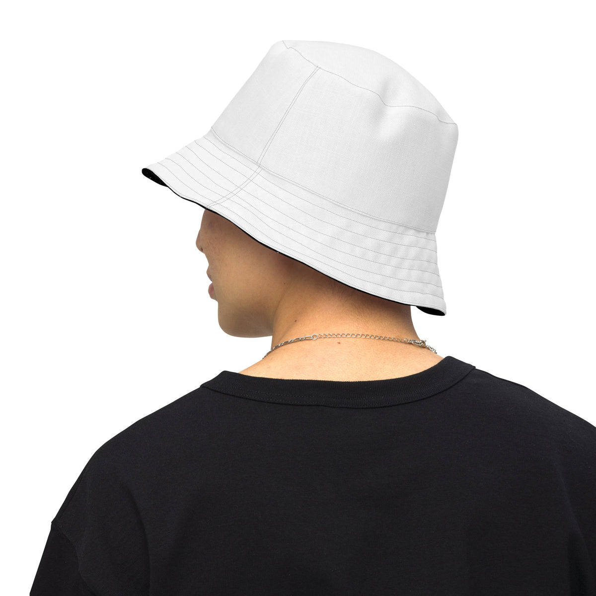Reversible Bucket Hat, back view