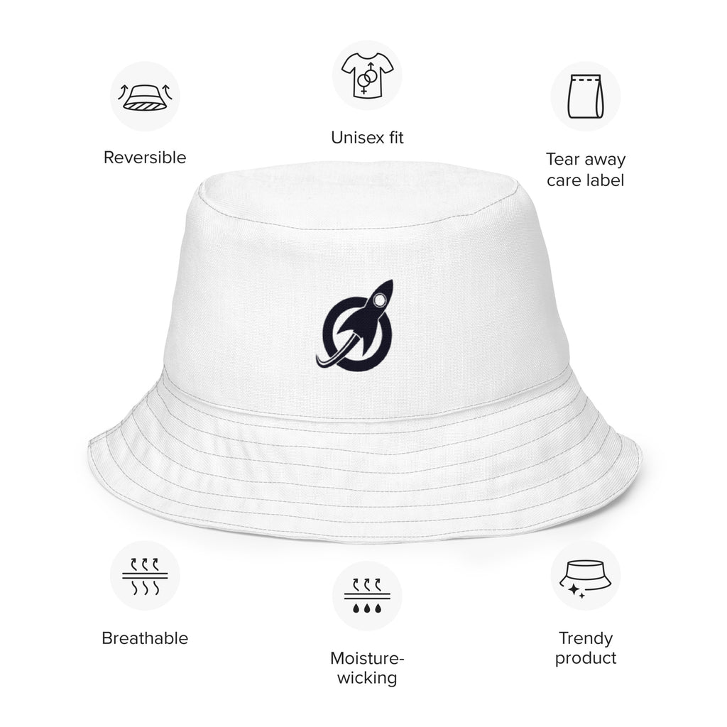 Reversible Bucket Hat, front view