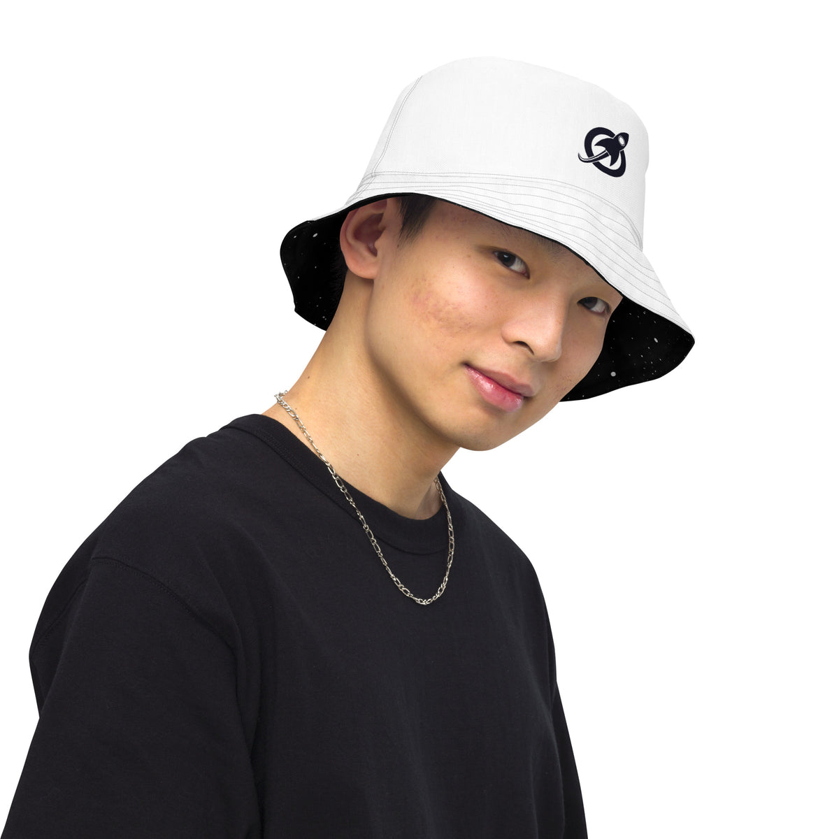 Reversible Bucket Hat, right front view