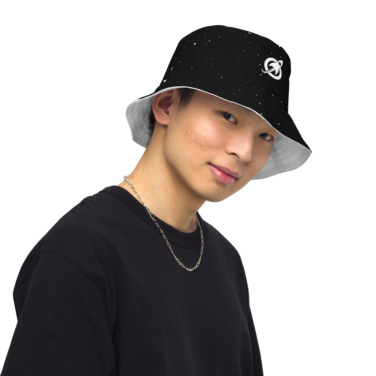Reversible Bucket Hat, right front view