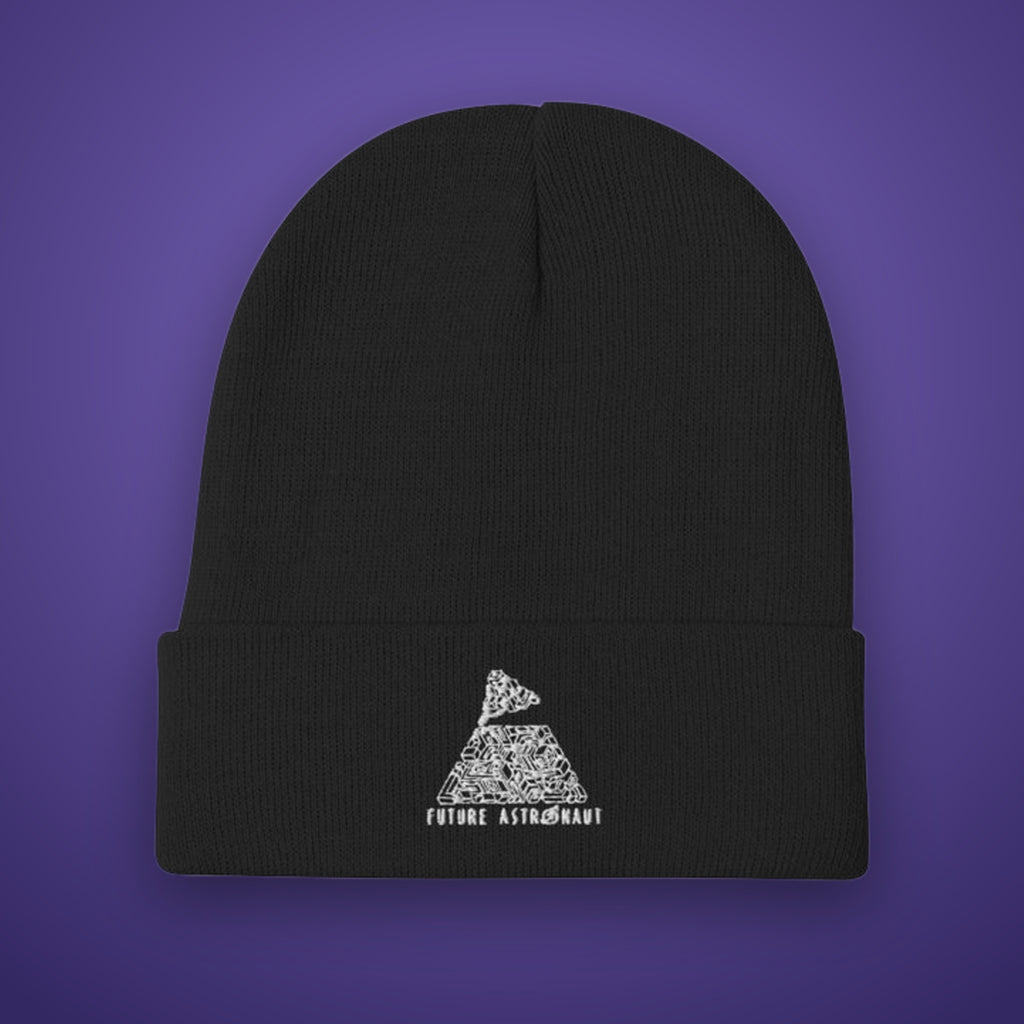 OG Beanie on Future Astronaut branded background