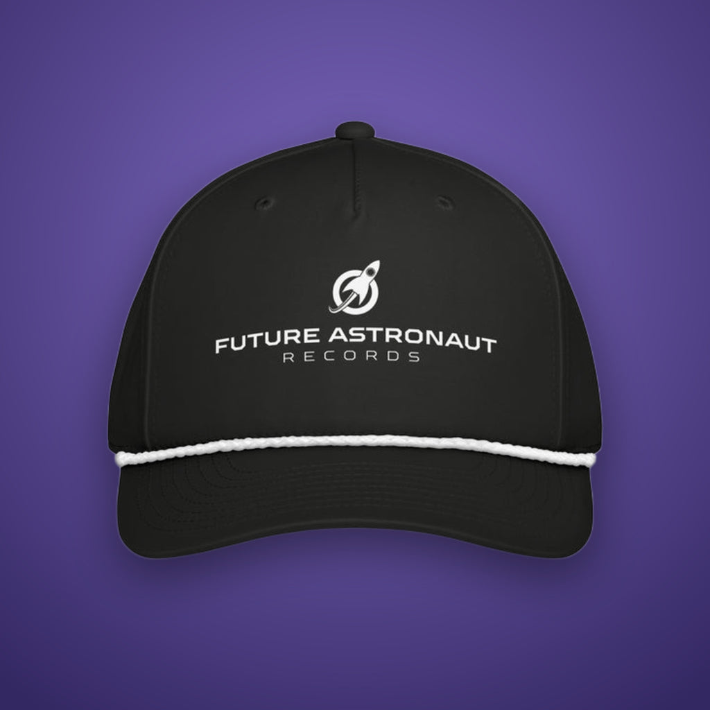 FAR Rope Cap on Future Astronaut branded background