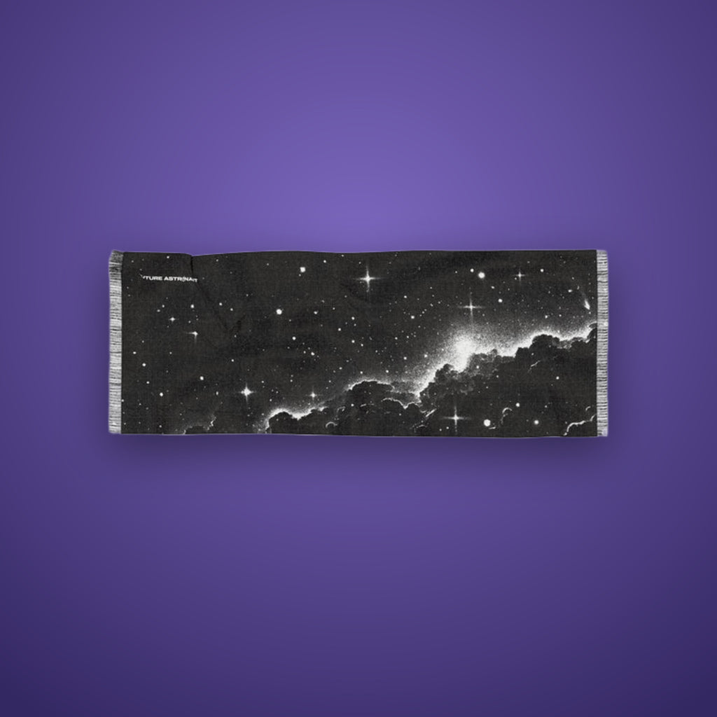 Deep Space Scarf on Future Astronaut branded background