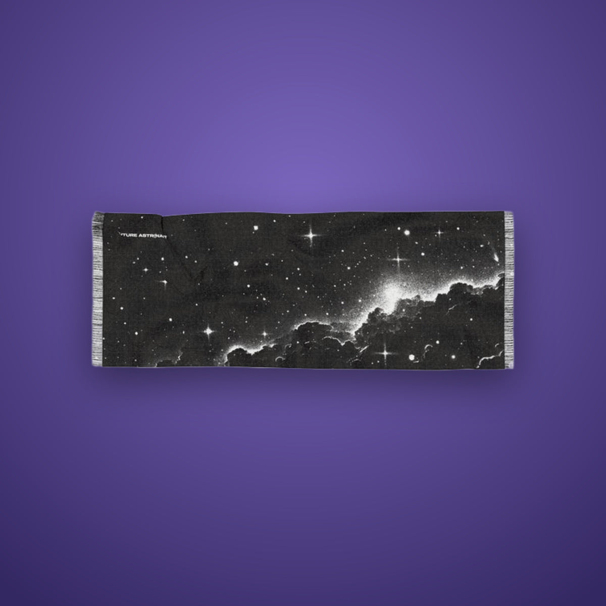Deep Space Scarf on Future Astronaut branded background