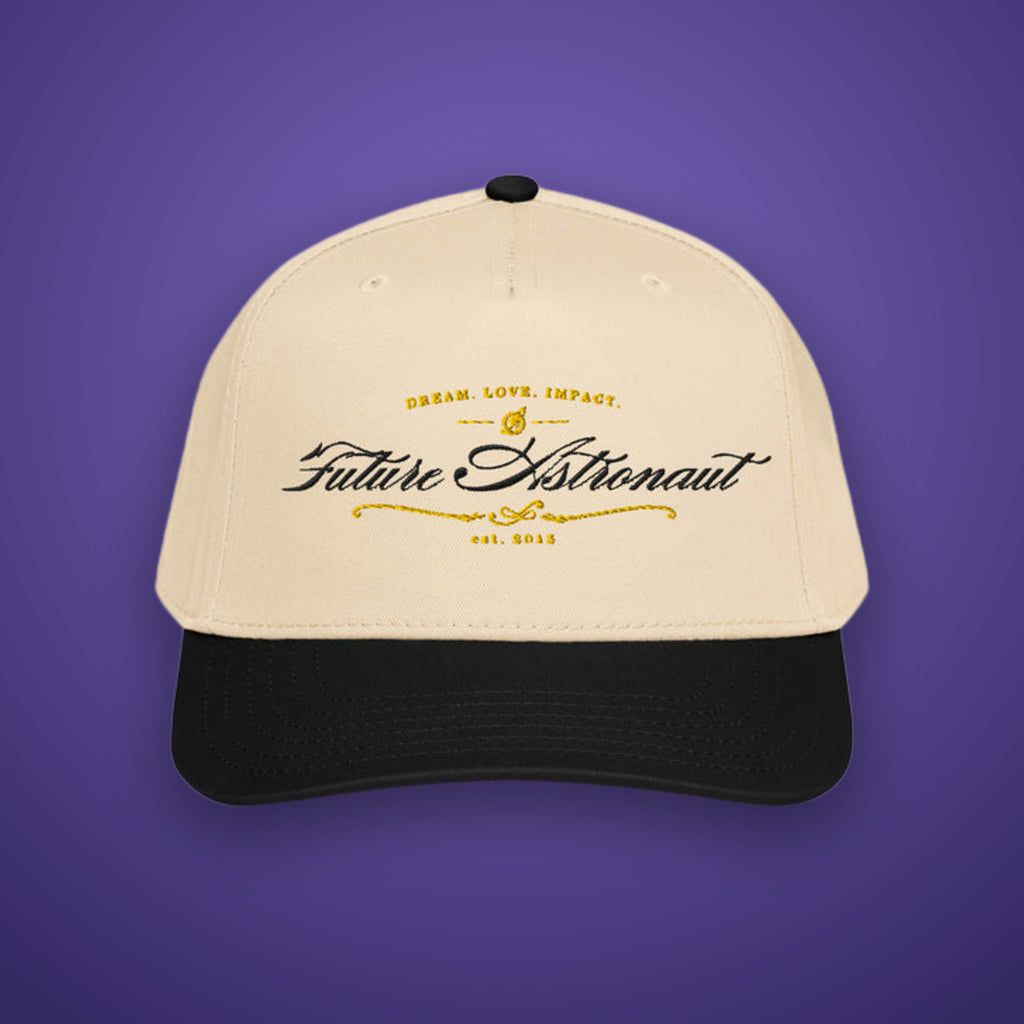Vintage Cap on Future Astronaut branded background