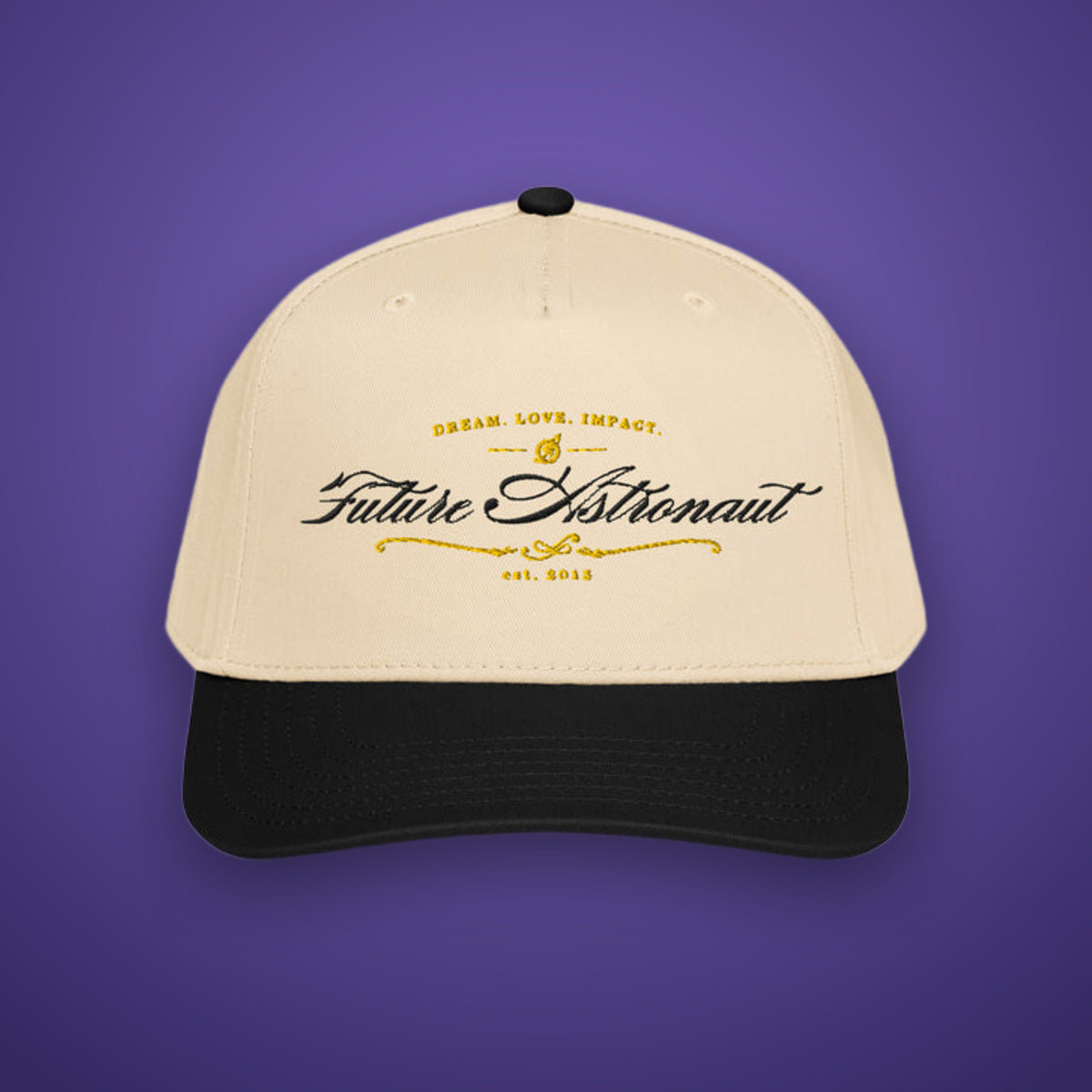 Vintage Cap on Future Astronaut branded background